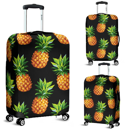 Pineapple Cute Print Design Pattern Luggage Cover Protector
