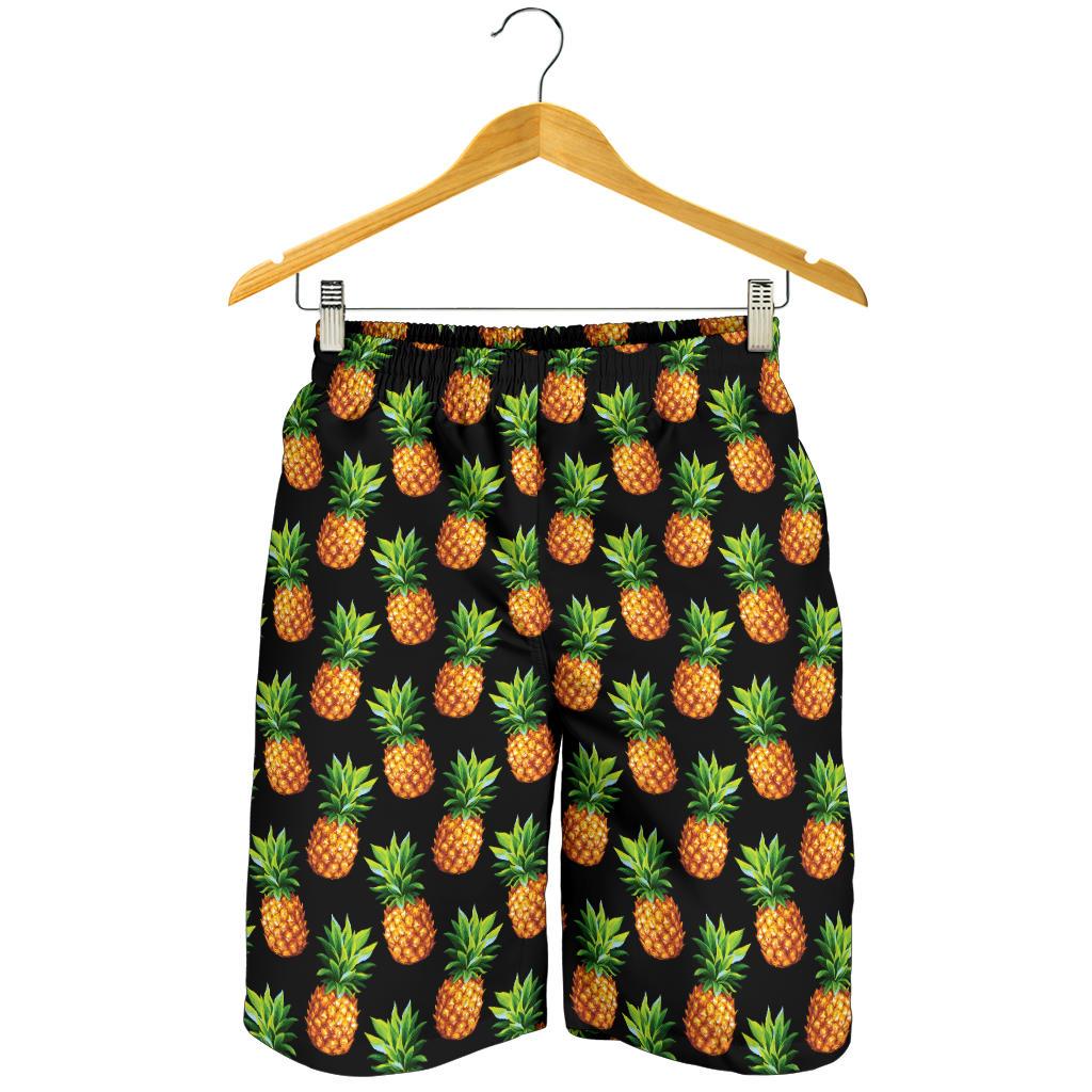 Pineapple Cute Print Design Pattern Mens Shorts-JTAMIGO.COM