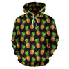 Pineapple Cute Print Design Pattern Pullover Hoodie