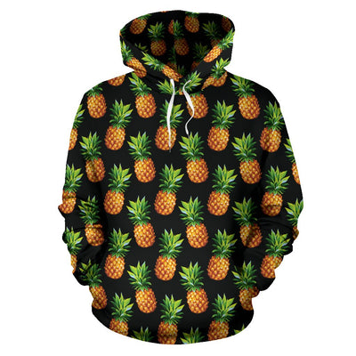 Pineapple Cute Print Design Pattern Pullover Hoodie