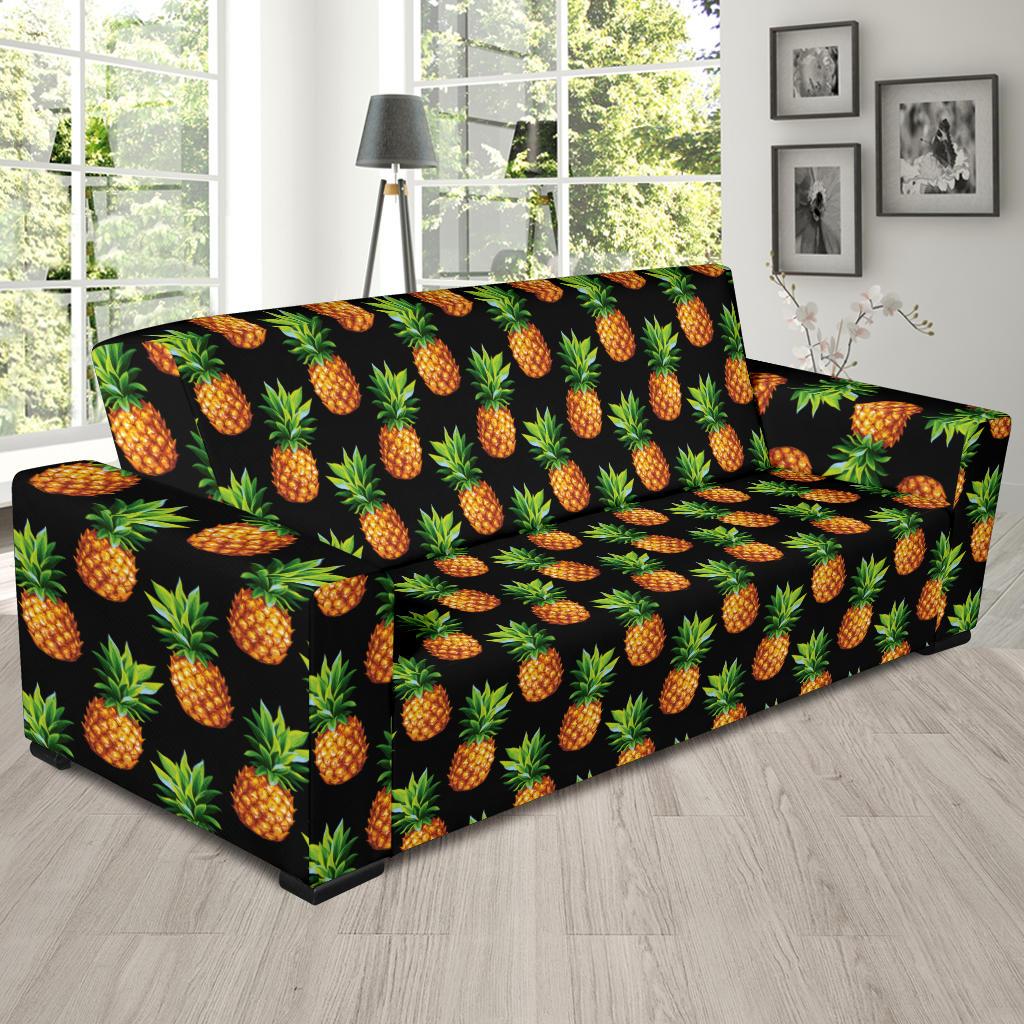 Pineapple Cute Print Design Pattern Sofa Slipcover-JTAMIGO.COM