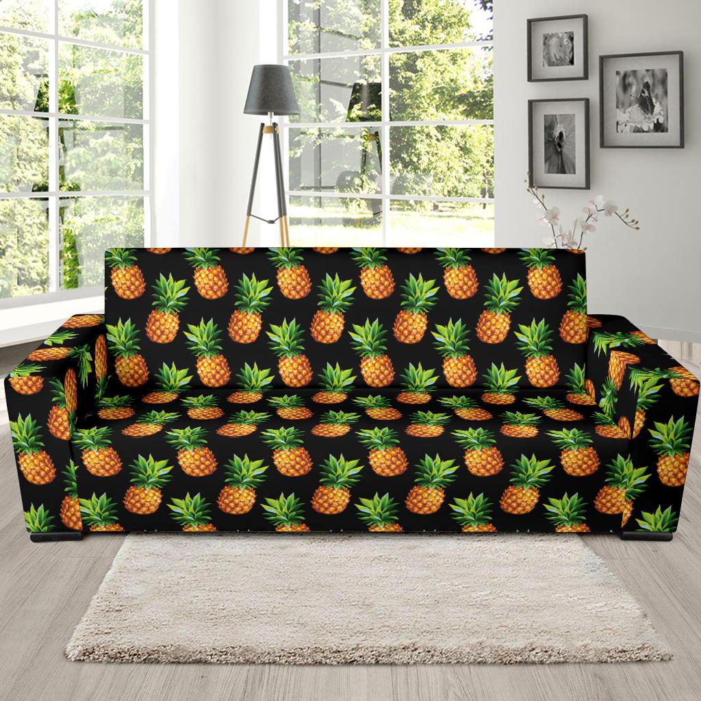 Pineapple Cute Print Design Pattern Sofa Slipcover-JTAMIGO.COM
