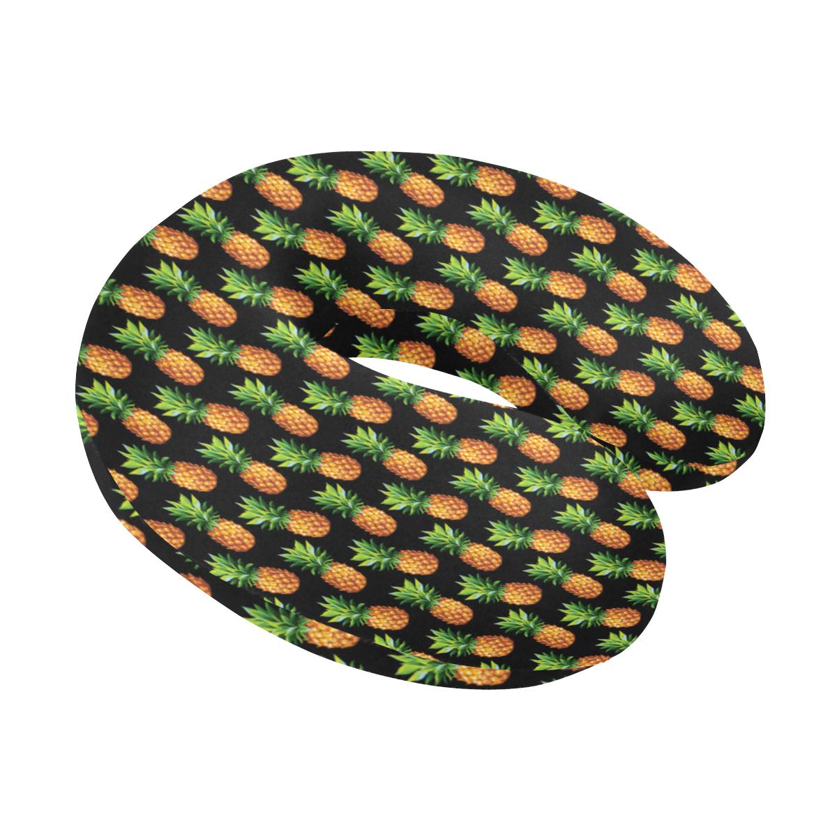 Pineapple Cute Print Design Pattern U-Shaped Travel Neck Pillow-JTAMIGO.COM