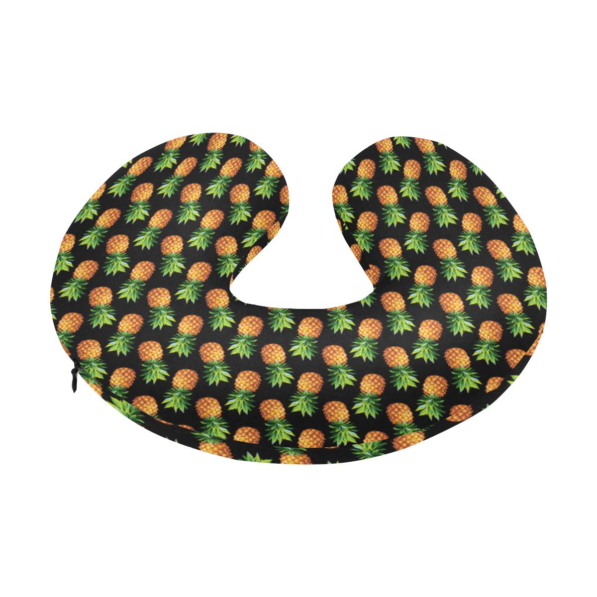 Pineapple Cute Print Design Pattern U-Shaped Travel Neck Pillow-JTAMIGO.COM