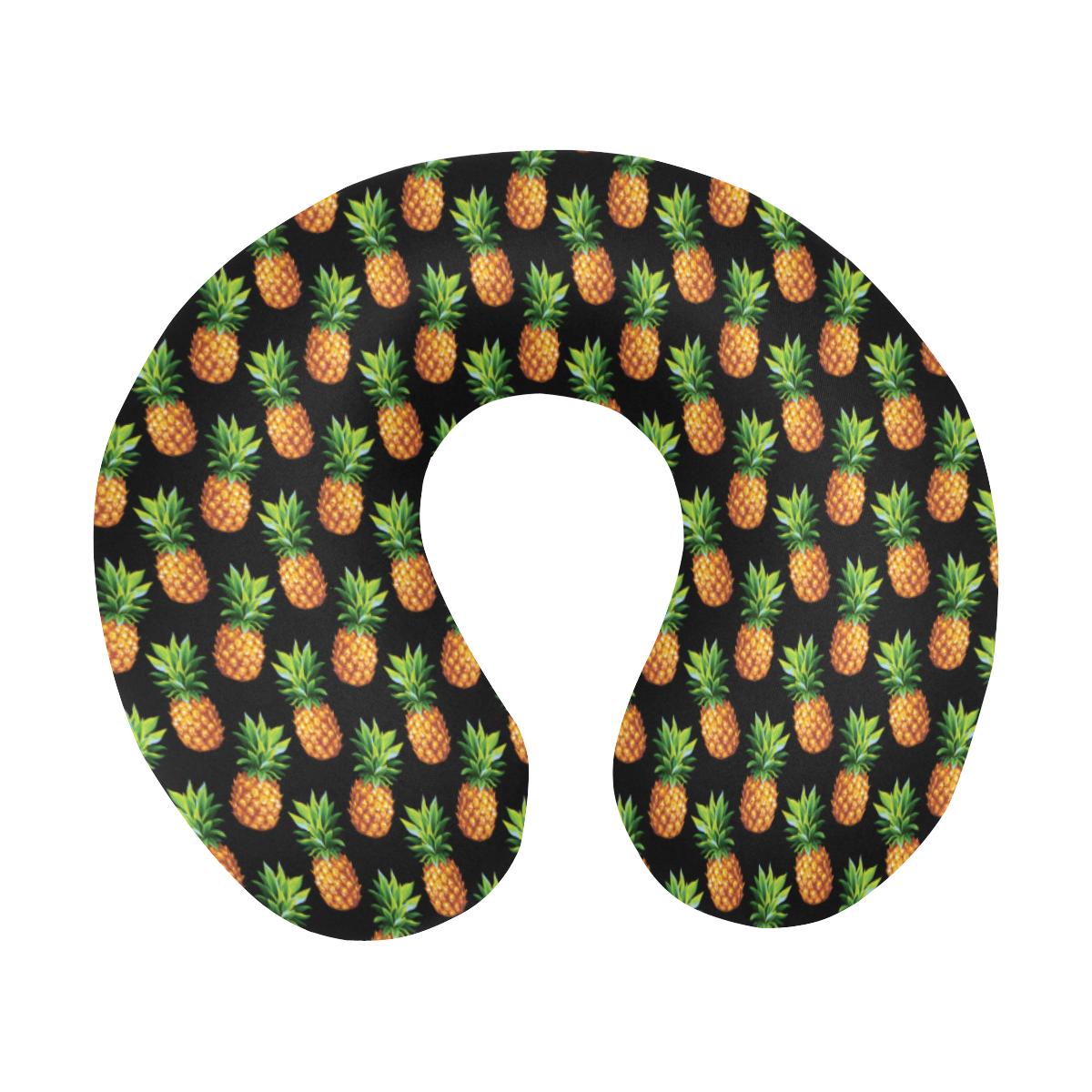 Pineapple Cute Print Design Pattern U-Shaped Travel Neck Pillow-JTAMIGO.COM