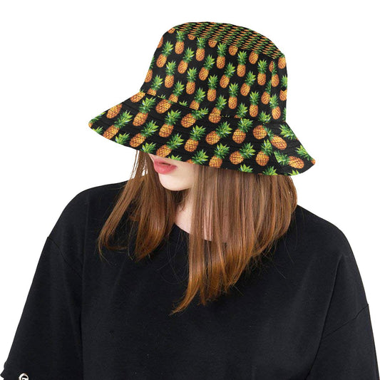 Pineapple Cute Print Design Pattern Unisex Bucket Hat