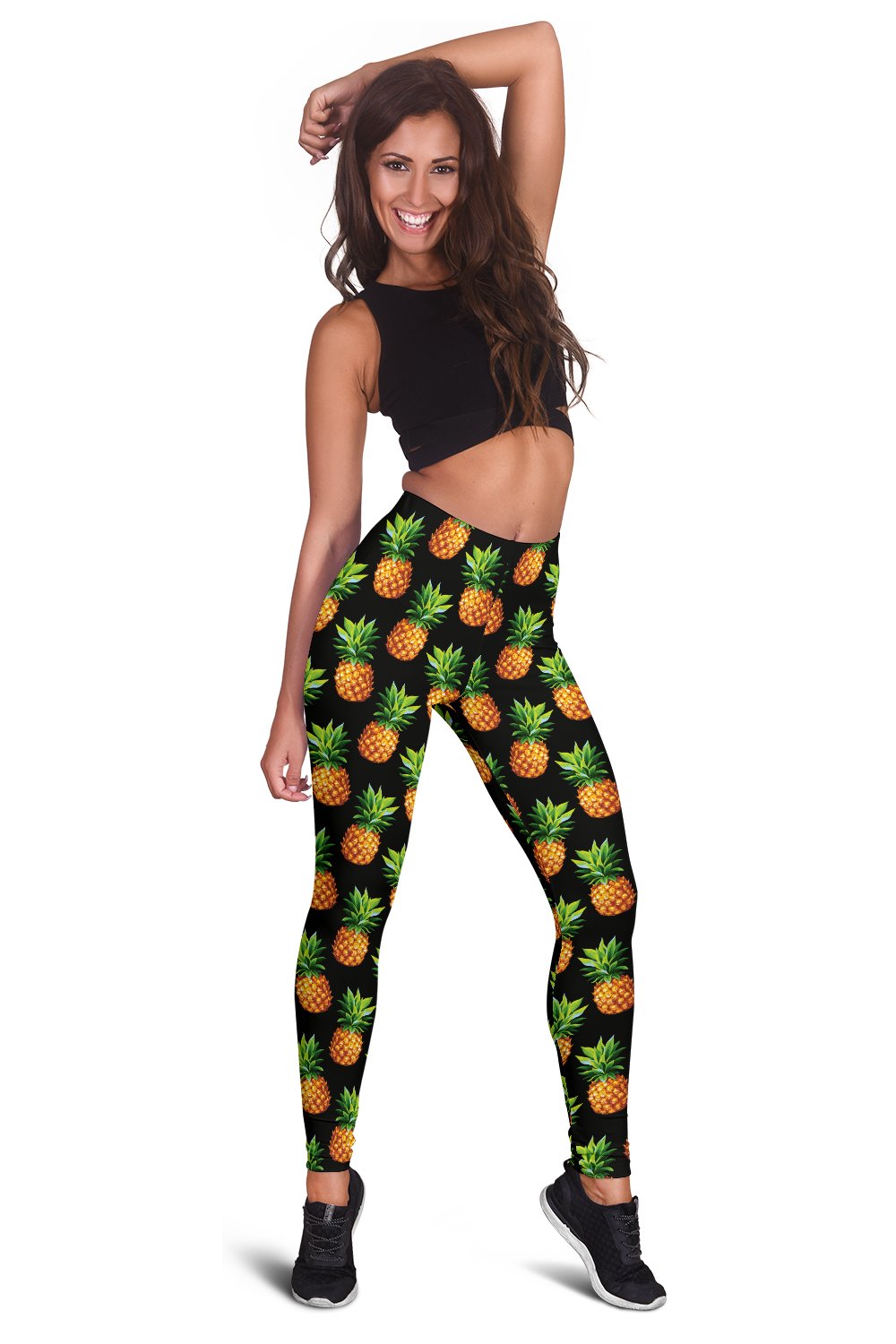 Pineapple Cute Print Design Pattern Women Leggings