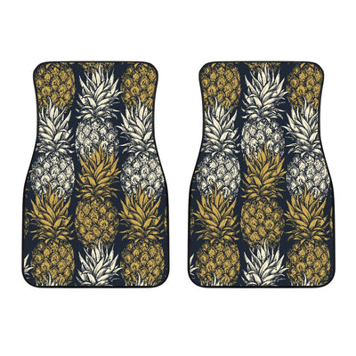 Pineapple Print Design Pattern Car Floor Mats