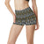 Pineapple Print Design Pattern High Waisted Spandex Shorts-JTAMIGO.COM