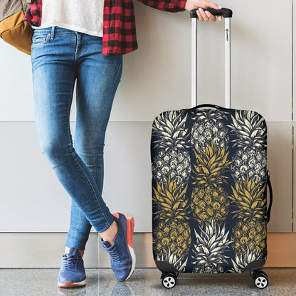 Pineapple Print Design Pattern Luggage Cover Protector