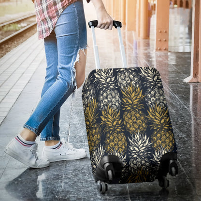Pineapple Print Design Pattern Luggage Cover Protector