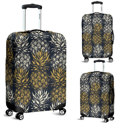 Pineapple Print Design Pattern Luggage Cover Protector