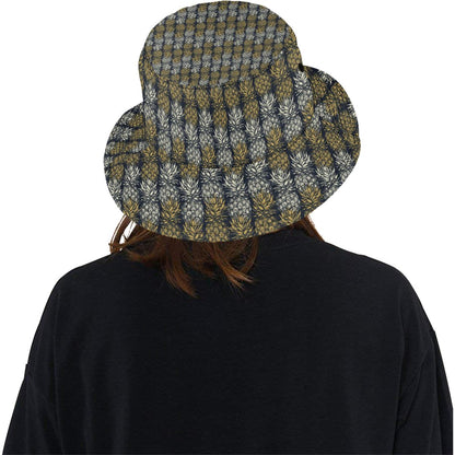 Pineapple Print Design Pattern Unisex Bucket Hat
