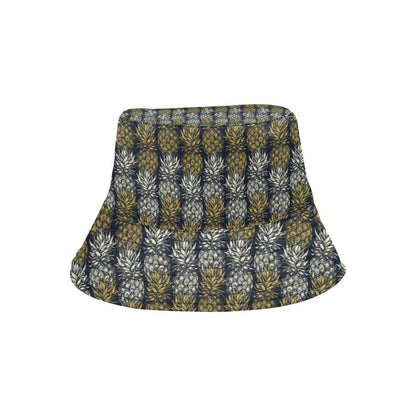 Pineapple Print Design Pattern Unisex Bucket Hat