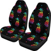 Pineapple Rainbow Dot Print Universal Fit Car Seat Covers