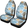 Polynesian Jellyfish Turtle Print Universal Fit Car Seat Covers