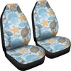 Polynesian Jellyfish Turtle Print Universal Fit Car Seat Covers