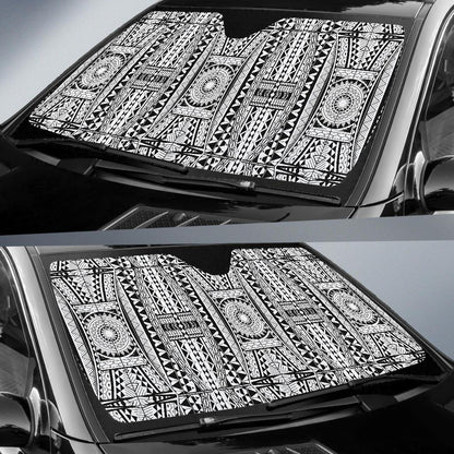 Polynesian Tattoo Design Car Sun Shade For Windshield