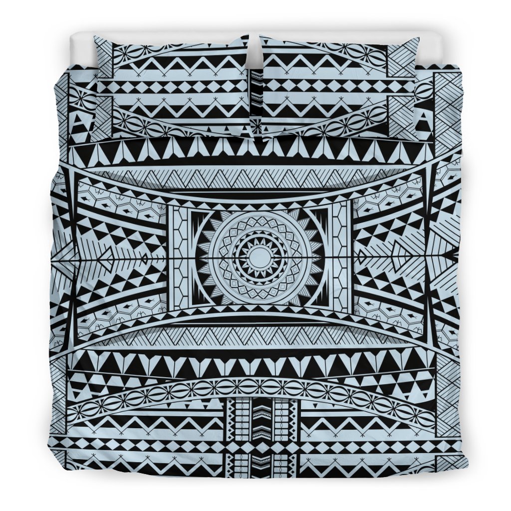 Polynesian Tattoo Design Duvet Cover Bedding Set