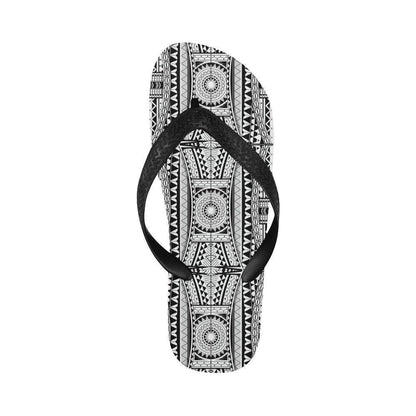 Polynesian Tattoo Design Flip Flops-JTAMIGO.COM