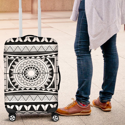 Polynesian Tattoo Design Luggage Cover Protector