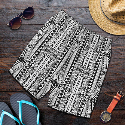 Polynesian Tattoo Design Mens Shorts-JTAMIGO.COM