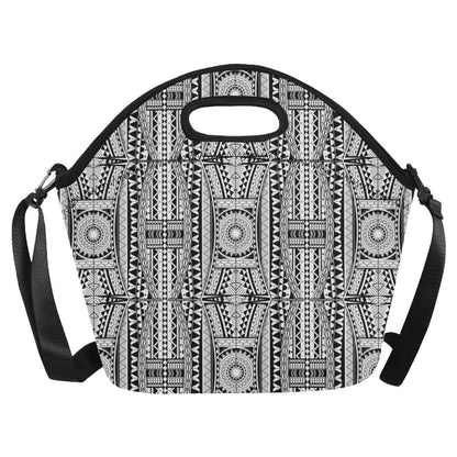 Polynesian Tattoo Design Neoprene Lunch Bag (Model 1669)(Large)-JTAMIGO.COM