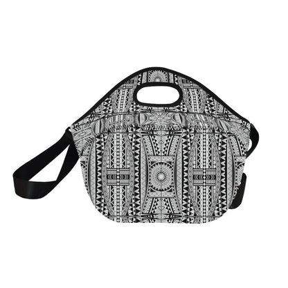 Polynesian Tattoo Design Neoprene Lunch Bag (Model 1669)(Large)-JTAMIGO.COM
