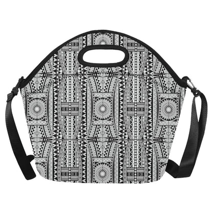 Polynesian Tattoo Design Neoprene Lunch Bag (Model 1669)(Large)-JTAMIGO.COM