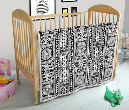 Polynesian Tattoo Design Premium Quilt-JTAMIGO.COM