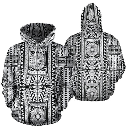 Polynesian Tattoo Design Pullover Hoodie