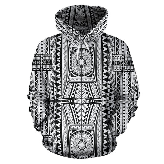 Polynesian Tattoo Design Pullover Hoodie