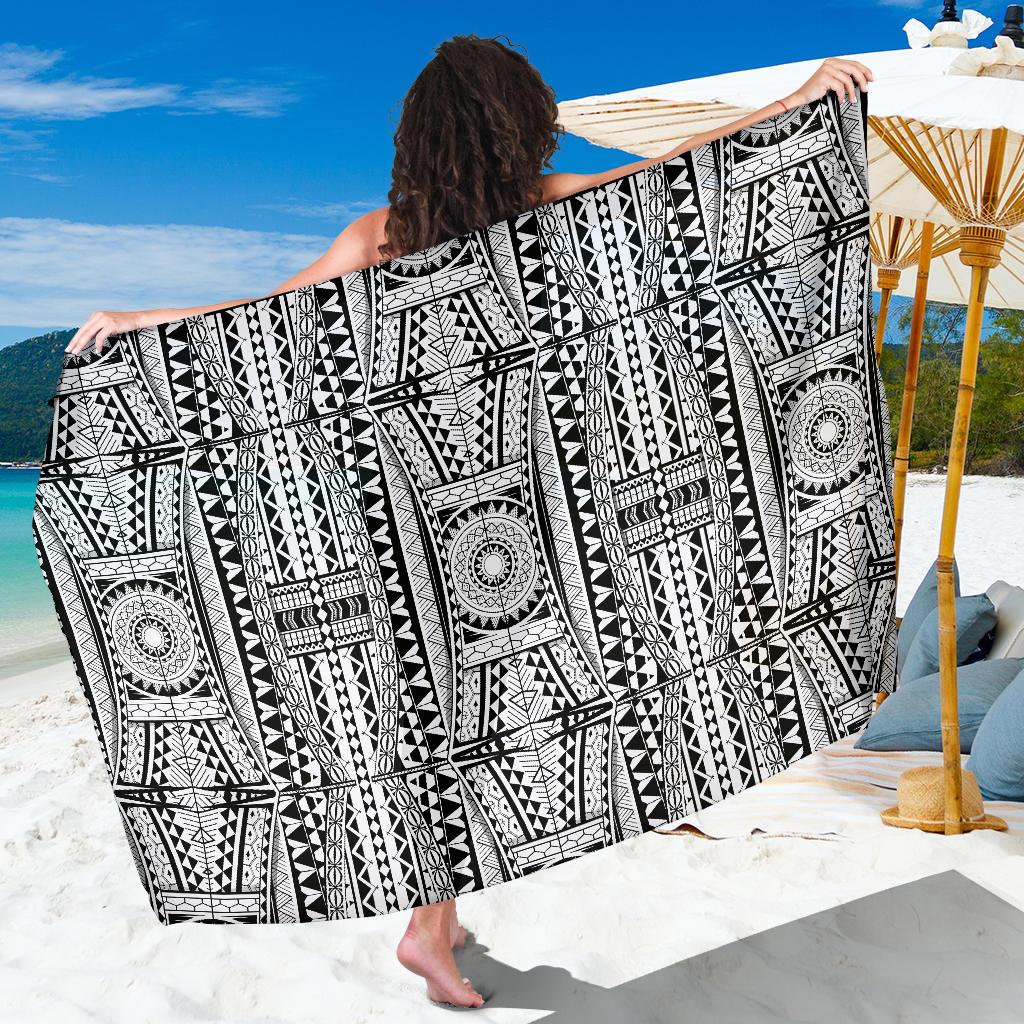 Polynesian Tattoo Design Sarong Pareo Wrap