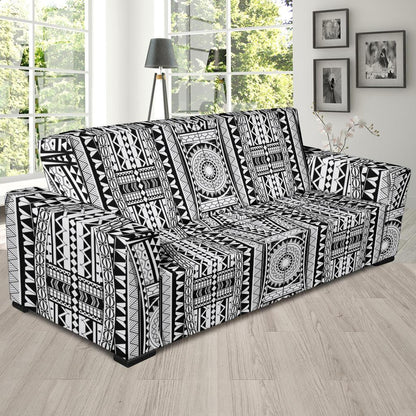 Polynesian Tattoo Design Sofa Slipcover-JTAMIGO.COM