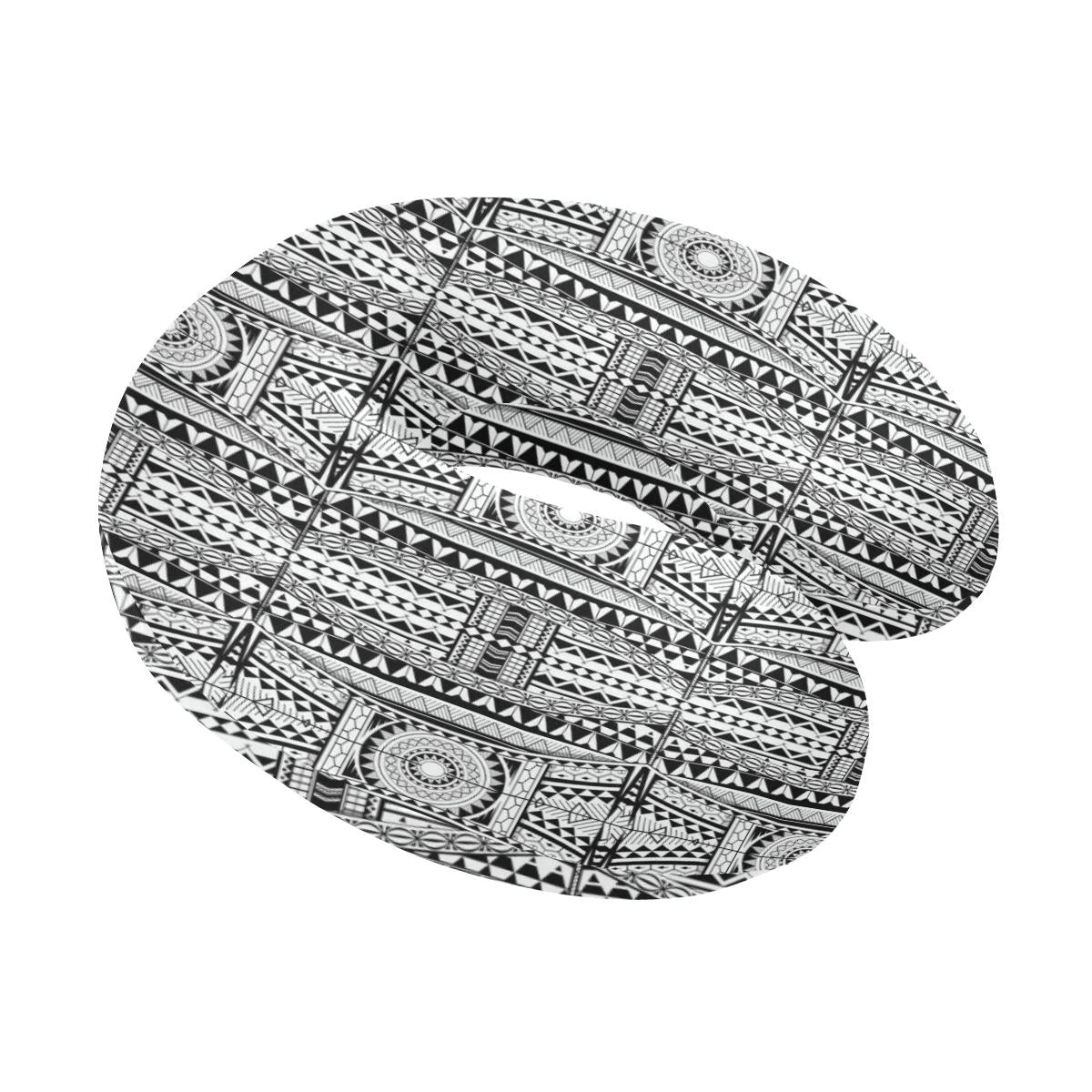 Polynesian Tattoo Design U-Shaped Travel Neck Pillow-JTAMIGO.COM