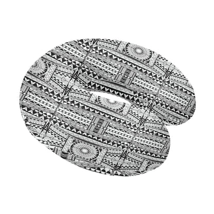 Polynesian Tattoo Design U-Shaped Travel Neck Pillow-JTAMIGO.COM