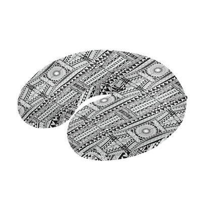 Polynesian Tattoo Design U-Shaped Travel Neck Pillow-JTAMIGO.COM