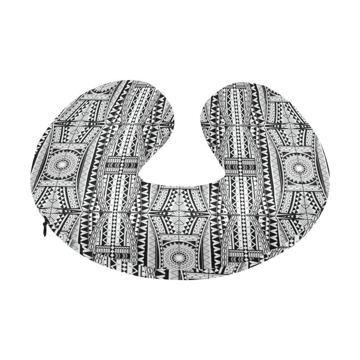 Polynesian Tattoo Design U-Shaped Travel Neck Pillow-JTAMIGO.COM