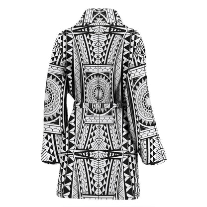 Polynesian Tattoo Design Women Bath Robe-JTAMIGO.COM