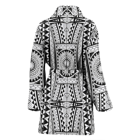 Polynesian Tattoo Design Women Bath Robe-JTAMIGO.COM