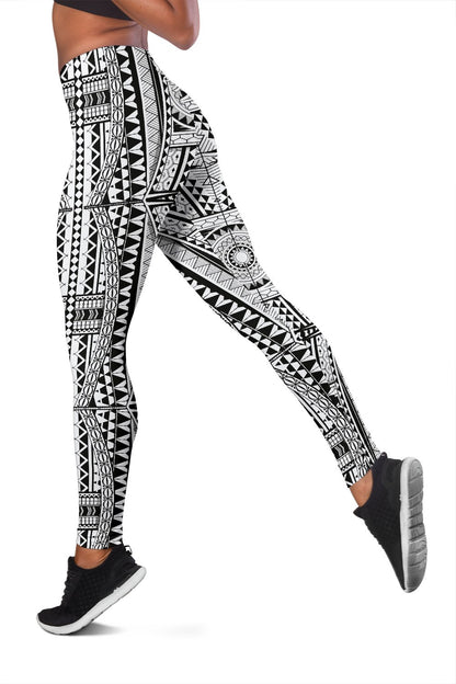 Polynesian Tattoo Design Women Leggings