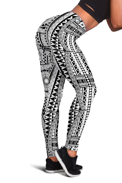 Polynesian Tattoo Design Women Leggings