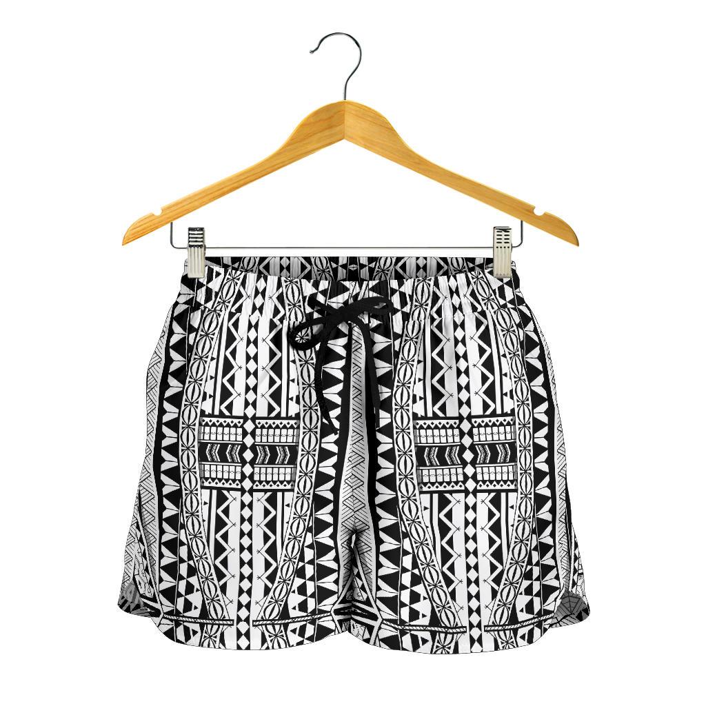 Polynesian Tattoo Design Women Shorts-JTAMIGO.COM