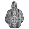 Polynesian Tattoo Design Zip Up Hoodie