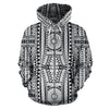 Polynesian Tattoo Design Zip Up Hoodie