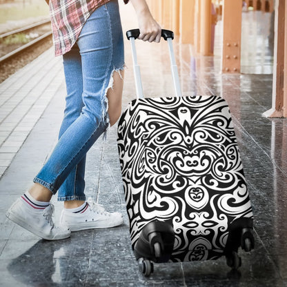 Polynesian Tattoo Pattern Luggage Cover Protector