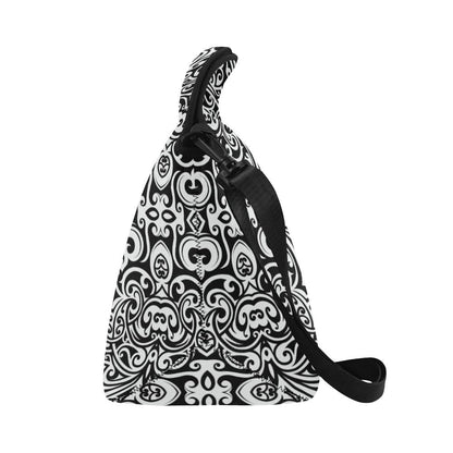 Polynesian Tattoo Pattern Neoprene Lunch Bag (Model 1669)(Large)-JTAMIGO.COM