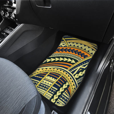 Polynesian Tattoo Print Car Floor Mats