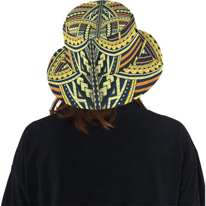 Polynesian Tattoo Print Unisex Bucket Hat