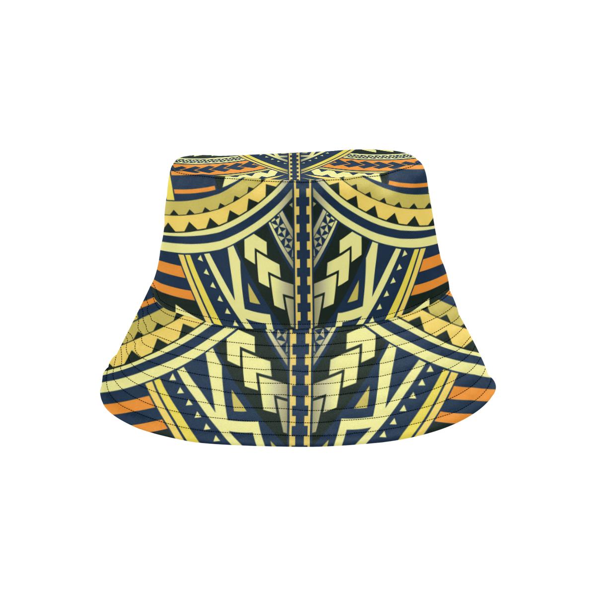 Polynesian Tattoo Print Unisex Bucket Hat
